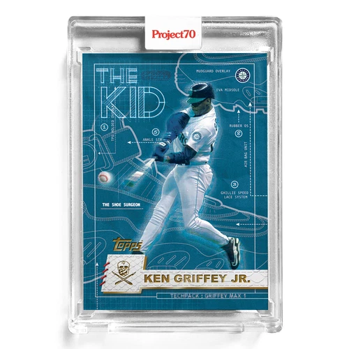 Topps Project 70 Card 12 - Ken Griffey Jr by The Shoe Surgeon THE KID