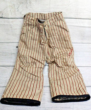 Orage Pr1me/OT Outerwear Technology Insulated Snowboard Ski Pants Striped Size 7