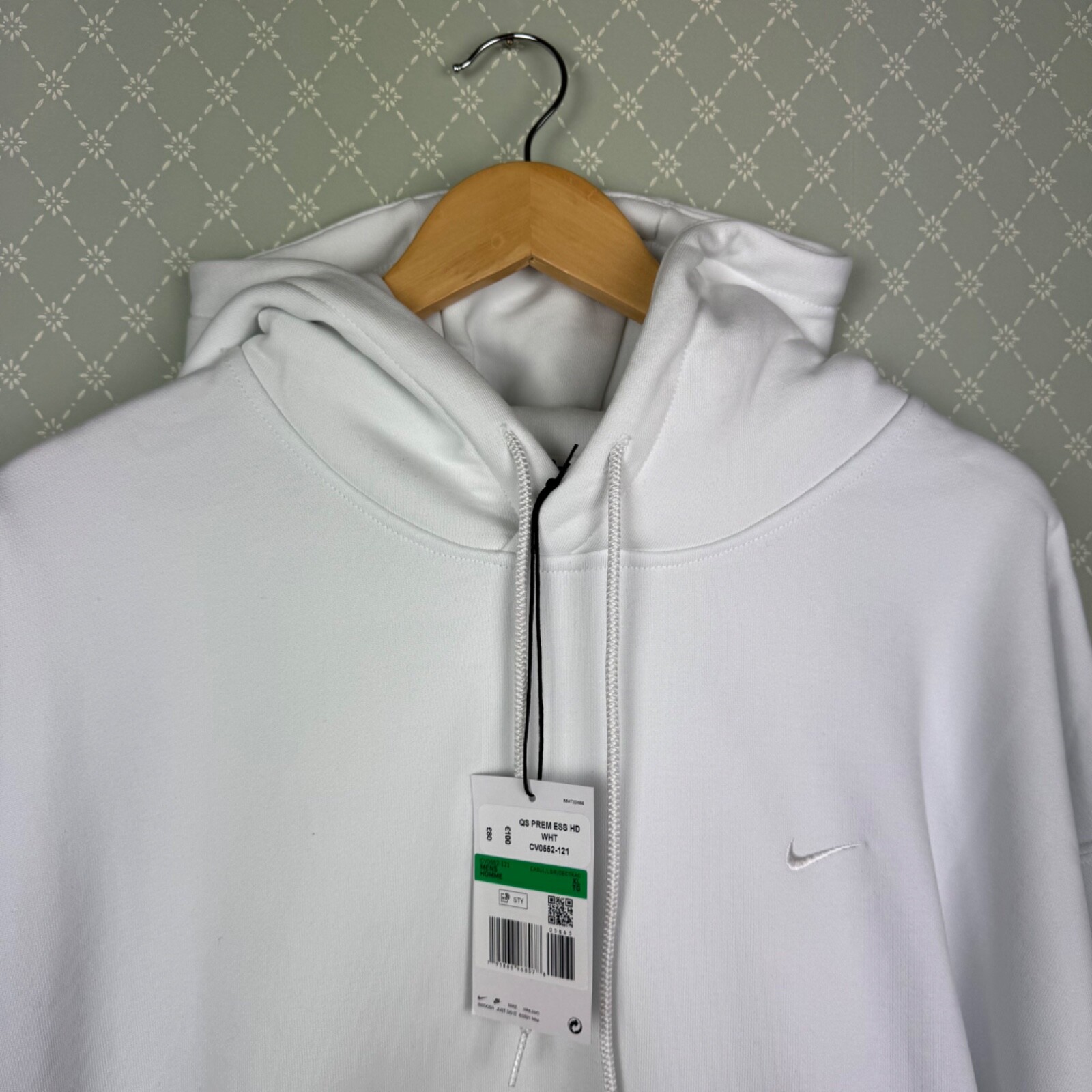 OFF WHITE X NIKE Nike NRG Premium Hooded Sweatshirt [Off White] [XL] BNWT