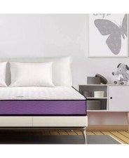 Image of Single Mattress, 3FT Memory Foam Sprung Hybrid Mattresses with 3D Breathable Fab
