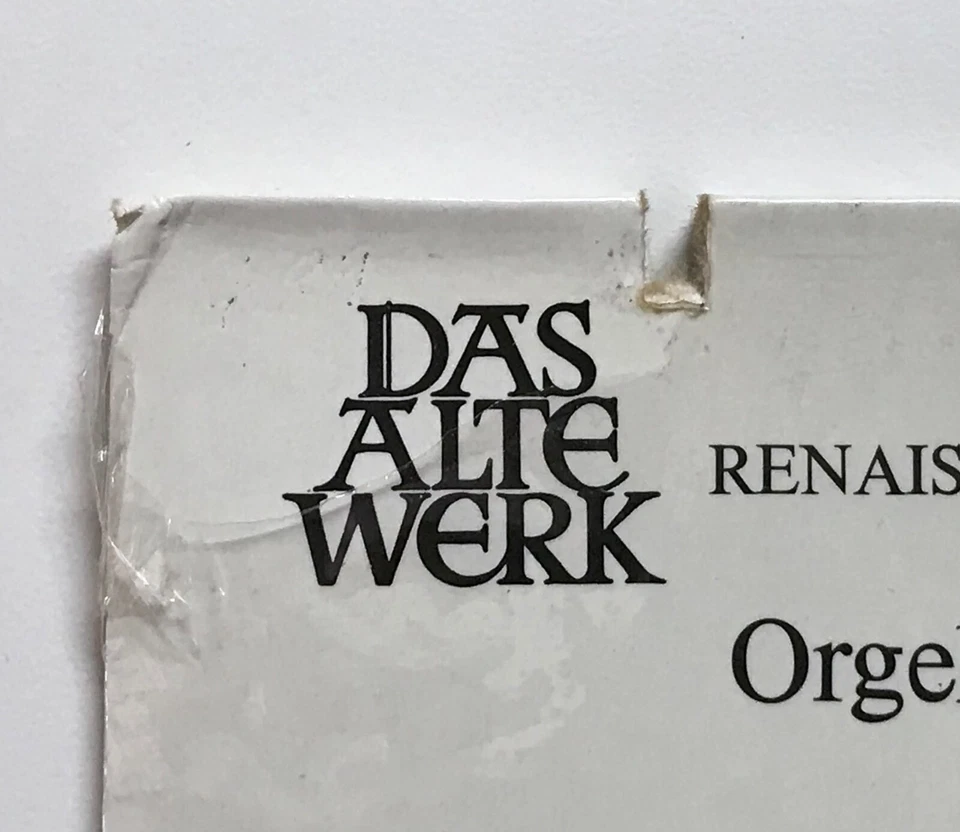 HERBERT TACHEZI: Orgelmusik Der Renaissance (Vinyl LP Record Sealed) - Image 4 of 4