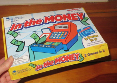 Learning Resources Boardgame In the Money  educational math game