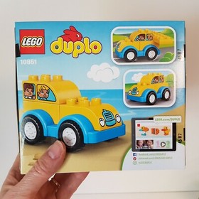LEGO Duplo My First School Bus 6 Piece Sealed Set 10851 NEW box Damaged