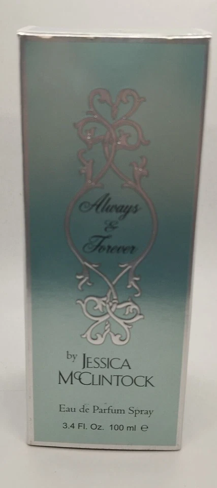 Jessica McClintock Always & Forever Eau de Parfum spray 3,4 oz 100 ml novo na caixa para mulheres - Imagem 2 de 4