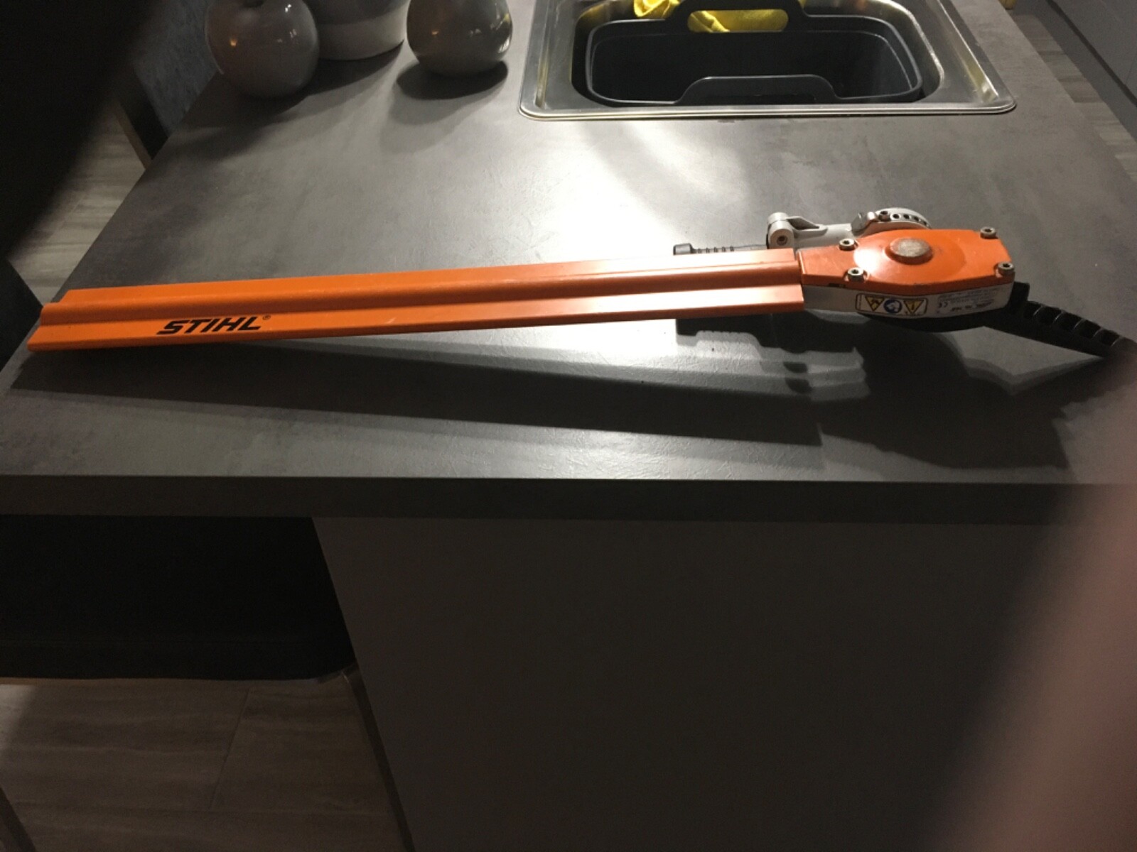 sthil long reach hedge trimmer attachment no pole eBay