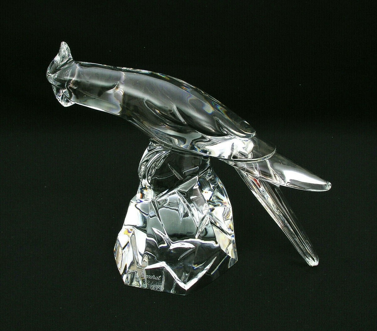 工芸品 baccarat bird honey Faunacrystopolis Bird | Baccarat United States