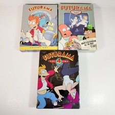 Futurama TV Show Series DVD Box Sets, Volumes 1,2,4