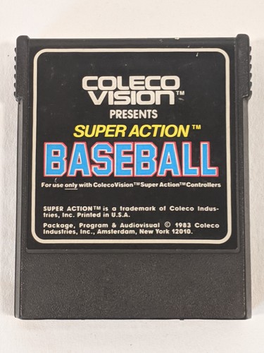 ColecoVision Games - Lady Bug, Super Action Baseball, Donkey Kong, Venture - Picture 6 of 17