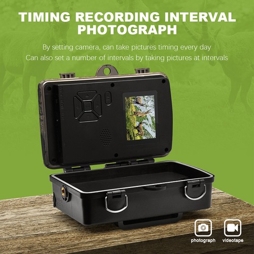 Cámaras detectoras de movimiento para exteriores para animales animales cámara con sensor de movimiento - Imagen 18 de 21