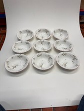 St Michael Melrose 2605 Fine Bone China Dessert Bowls – Vintage Floral Design