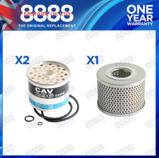 Filter Kit , Oil + fuel suits David Brown Tractor  880 885 990 995 996 1210