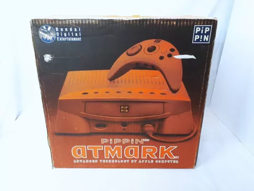 Open box new Pippin Atmark @mark Boxed Console Apple Bandai Japan CIB+more