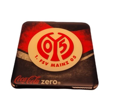 1. FSV Mainz 05 Magnet Kühlschrankmagnet Coca Cola Zero Fußball