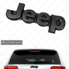 14-20 Jeep Grand Cherokee Black Jeep Emblem Nameplate Mopar Tailgate 5Uy60Dx8Aa (For: Jeep)