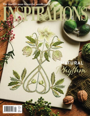 Inspirations Embroidery Magazine: Issue #121 (Feb'24) inc P&P