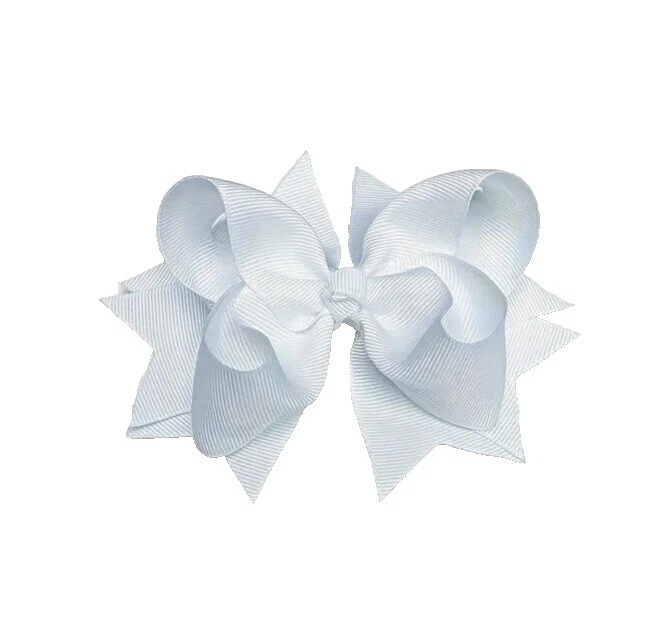 Acessórios de cabelo laço Branco Tamanho G para Meninas