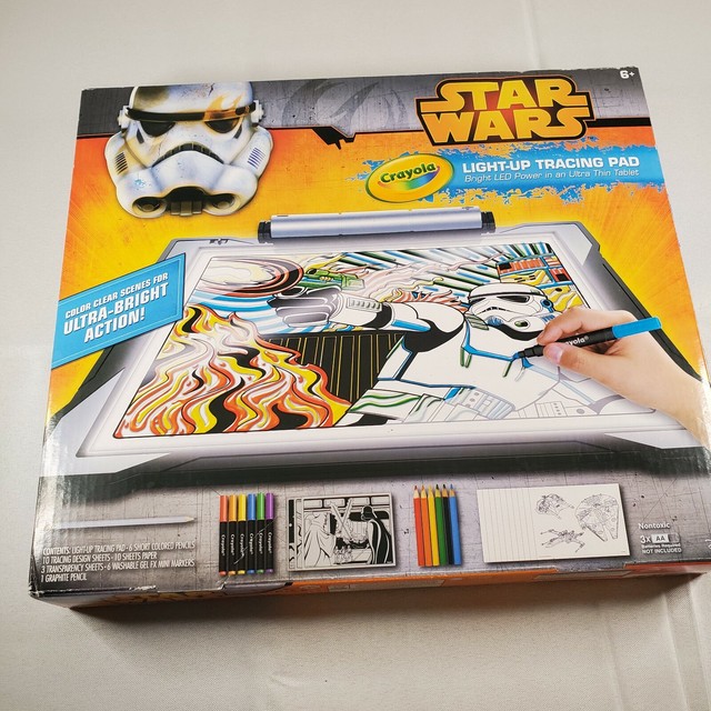 crayola light up tracing pad star wars