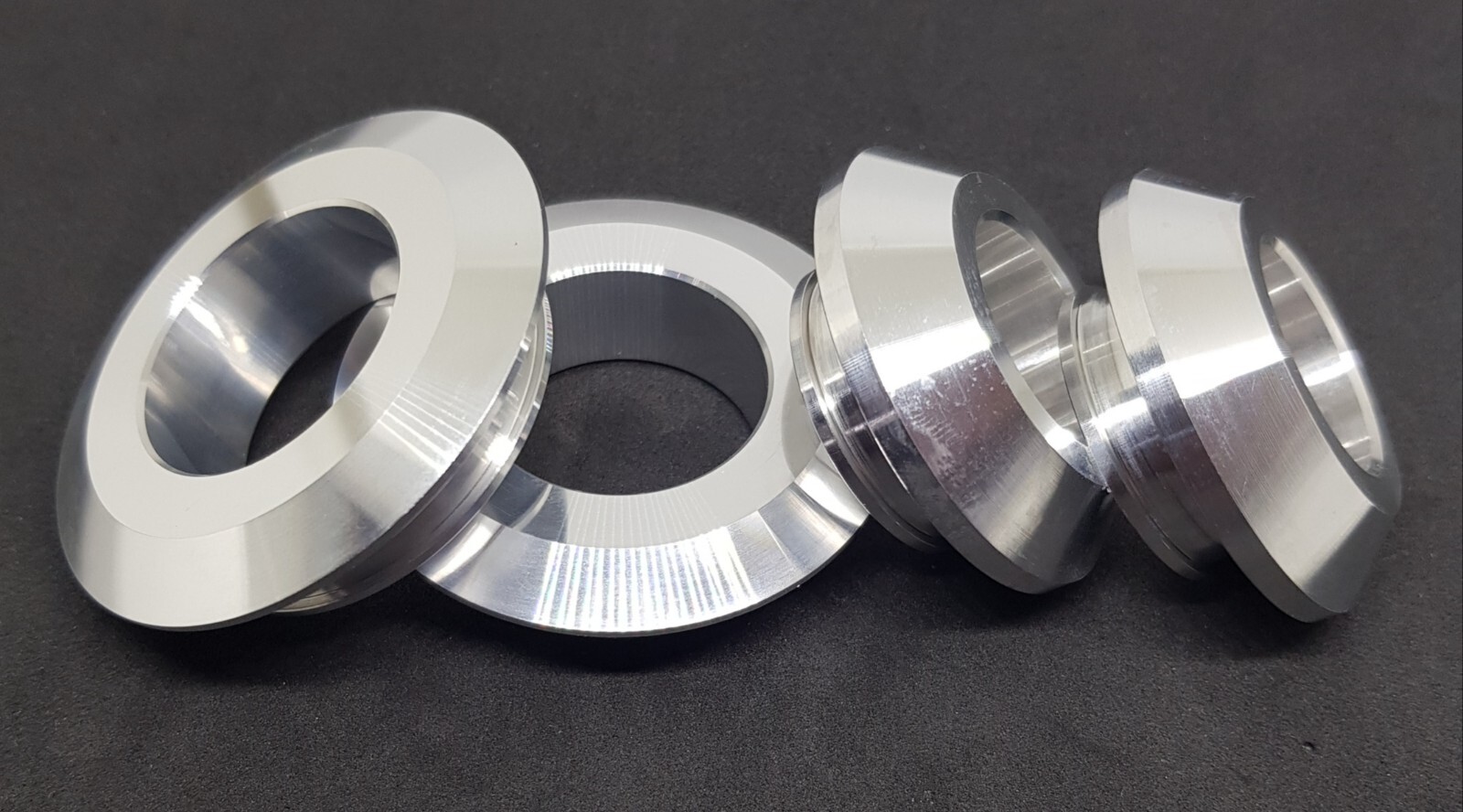 Yamaha R6 2003 2004 2005 Supersport captive wheel Spacers. SILVER eBay
