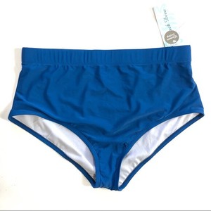 Womens-Diva-Beach-Blue-Swim-Bikini-Bottoms-Size-20W-NWT
