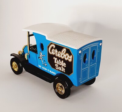 Vintage!  Matchbox Model of Yesteryears CEREBOS Table Salt~NM~UK EXCLUSIVE