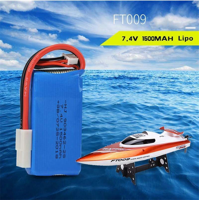 SPYMINNPOO Batterie Haute capacité, Batterie Rechargeable Lipo 7,4 V 1500 MAh 15C avec Câble de Charge, Idéale pour Les Activités de Bateau de Voiture RC SPYMINNPOO Batterie Haute capacité, Batterie Rechargeable Lipo 7,4 V 1500 MAh 15C avec Câble de Charge, Idéale pour Les Activités de Bateau de Voiture RC
