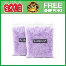 PetSafe ScoopFree Premium Crystal Cat Litter, Lavender, 4.3 lb, 4-Pack, Purple