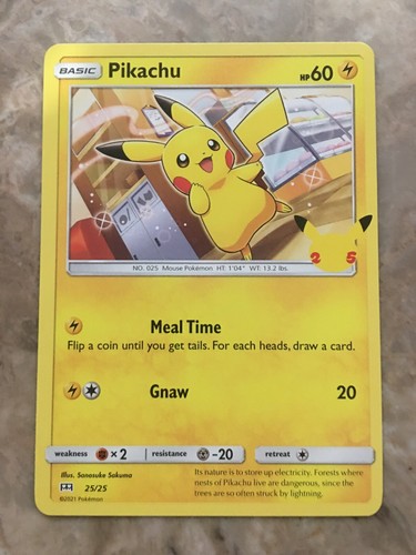 McDonalds 2021 Pokemon Cards Promotion, Choose Among Regular or Holo - 第 25/25 張圖片