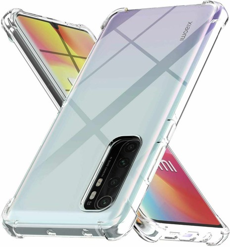 For Xiaomi Mi Note 10 Lite 8 9 A2 A3 10 Pro Shockproof Clear Silicone Case Cover - Picture 12 of 12