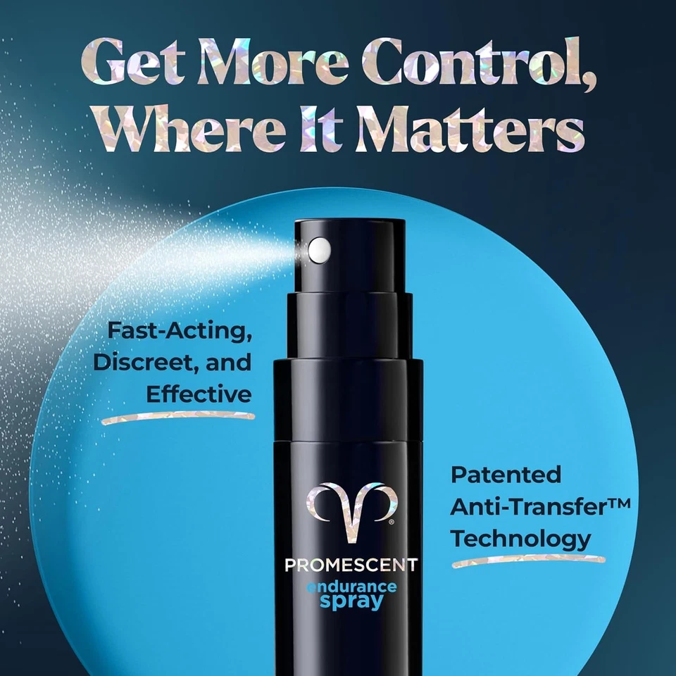 Spray retardante desensibilizante Promescent para hombres + gel zumbido para mujer para S intenso Foto 3 de 4