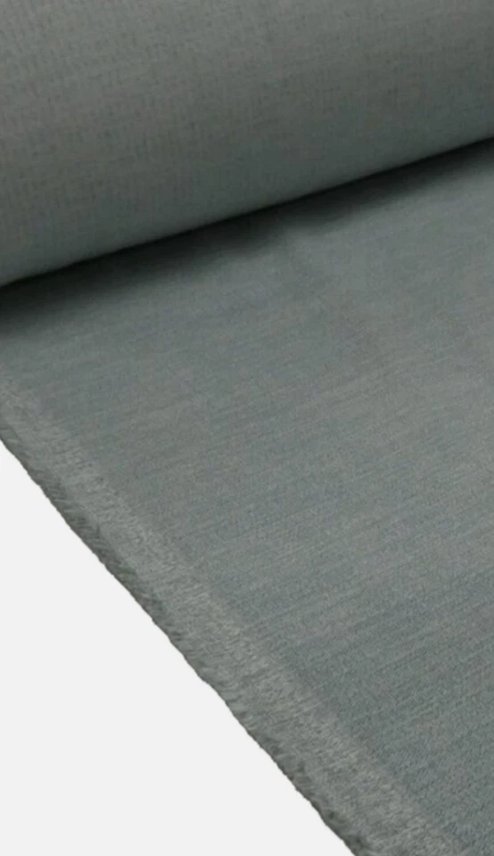 DUCK EGG Velvet Chenille Upholstery Cushion Fabric - GRACELAND - 3.75 metres - Image 4 of 4