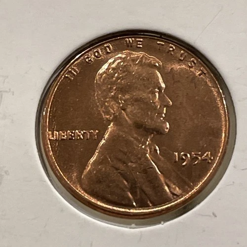 1954 P Lincoln Wheat Cent BU F6010