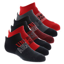 New Kids Under Armour 6-Pack Essential Lite No-Show Socks Size 4.5-7