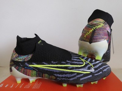 Nike Phantom Gx Elite DF Fusion Fg P Black-Volt Multi Color Sz 12