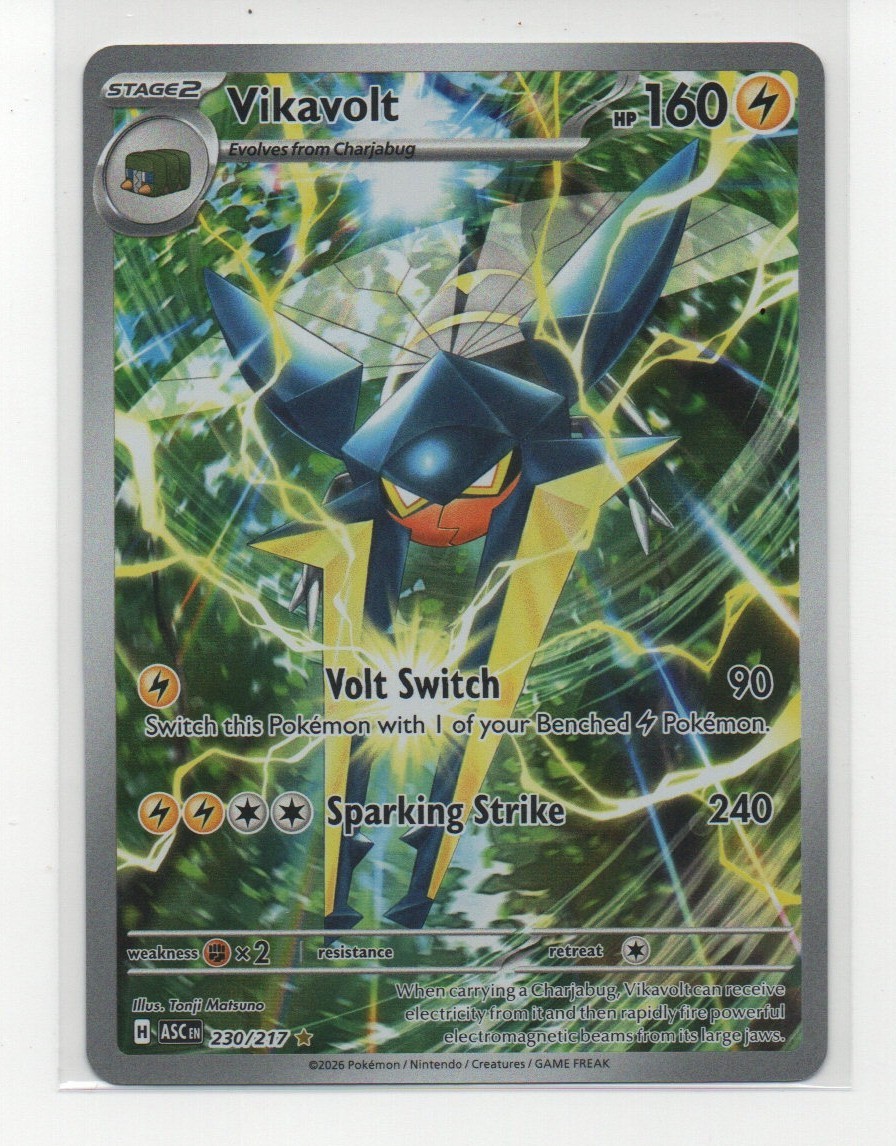Ascended Heroes Vikavolt 230/217 NM