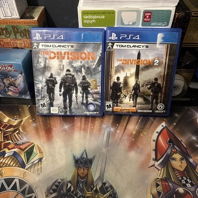 Tom Clancy s The Division 1 & 2 Bundle (PlayStation 4, PS4) Lot of 2 - Tested