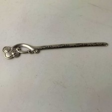 Chinese old Tibetan Silver flower Hairpin