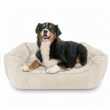 Rectangle Dog Bed for Large Medium Small Dogs - Washable Orthopedic Sofa Bed,...