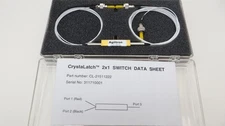 Agiltron CrystaLatch 2x1 CL-21511222  Fiber Optic Switch for OLP