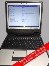 Panasonic Toughbook CF-33 i7-7600U 2.80GHz 16GB RAM 4G LTE 500GB SSD Windows 11