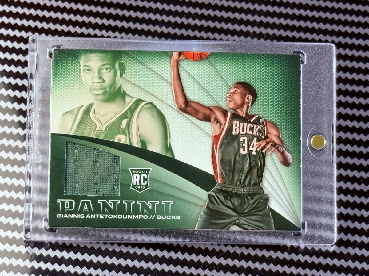 PSA10 NBAカード ヤニスアデトクンボ 2013プリズム ルーキーカード Amazon.com: Giannis Antetokounmpo 2013-14 Panini Prizm Red/White
