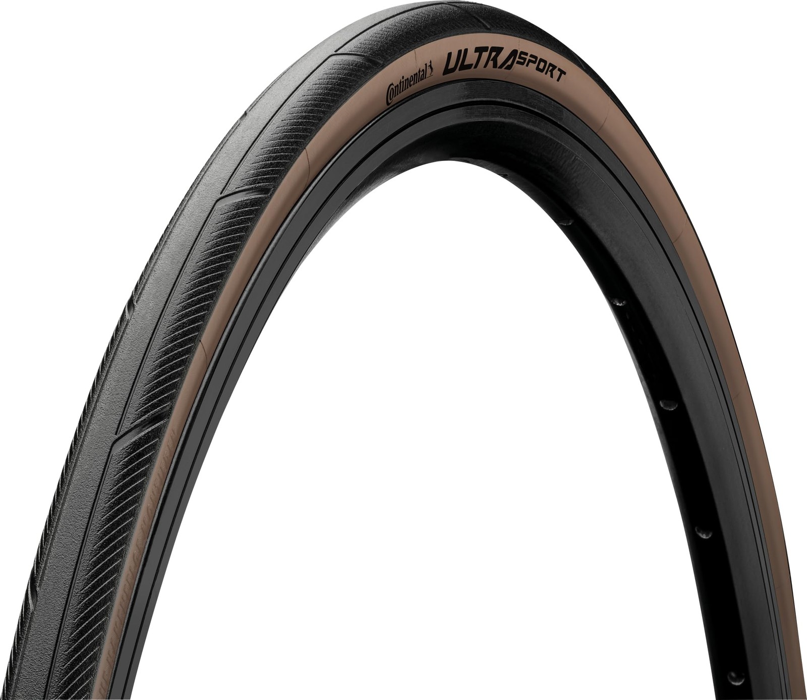 Ultra Sport III - Black/Brown - Road Bike Tire | Versatile Road Tire with Mod...