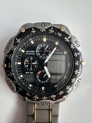 Citizen Promaster Navihawk Titanium / Armbanduhr 