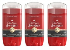 Desodorante BL Old Spice 3 oz Swagger sin aluminio *Paquete de tres*