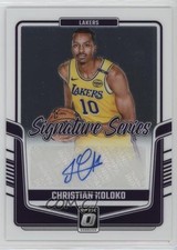 2024-25 Panini Donruss Optic Signature Series Christian Koloko #SS-KOL Auto 0qw3