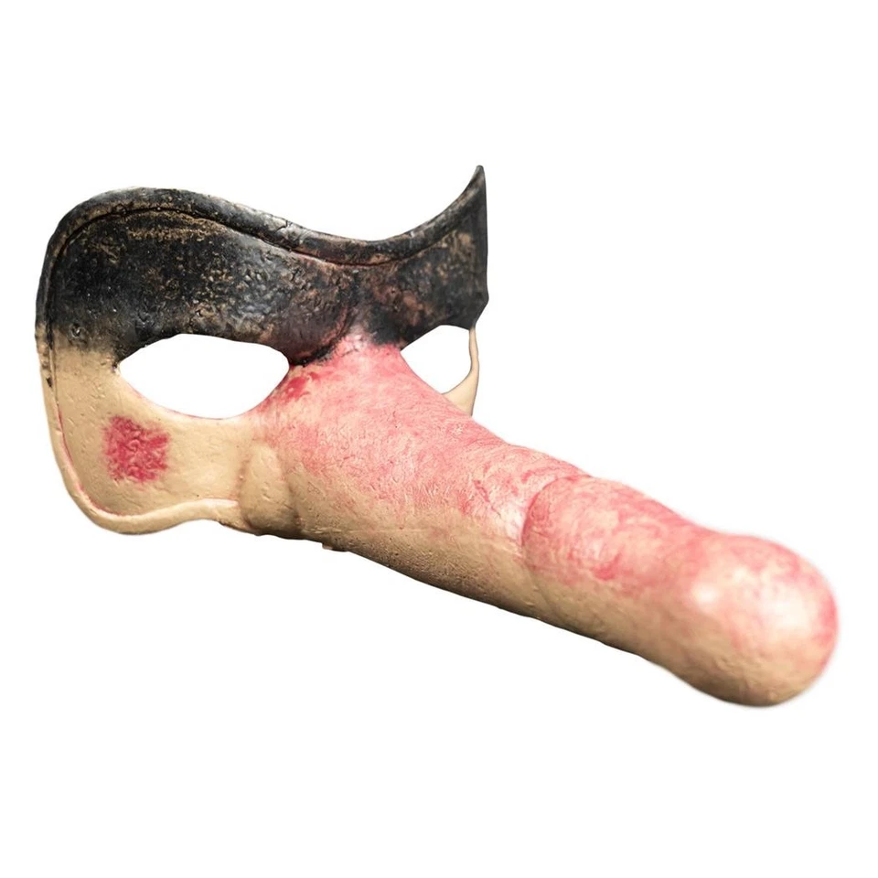 A Clockwork Orange Alex Droog White, Black & Red Latex Half Mask - Image 2 of 4