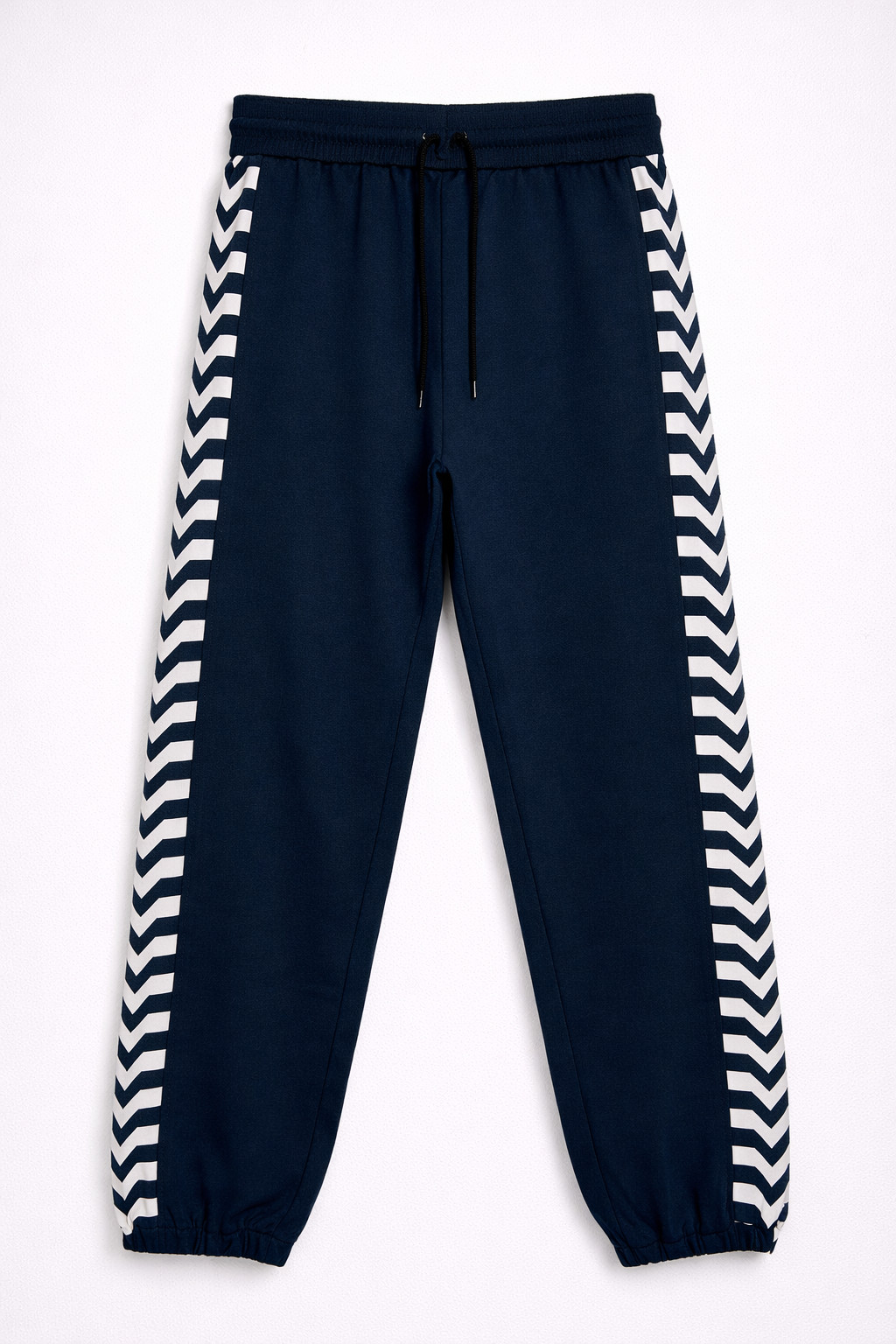 Pantalones de chándal Missoni con estampado en zig zag - azul medio PVP £370 hechos en Italia