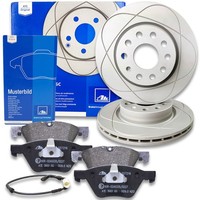 2X ATE Powerdisc Bremsscheiben Ø300Mm + BeläGe Vorne Passend FüR BMW 3 E46 Z4