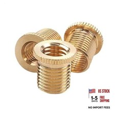 3PCS Shift Knob Thread Adapters M8 X 1.25 to M12 X 1.25 OD M8x1.25 to M12x1.25