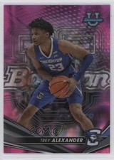 2022-23 Bowman U Best Pink Lava Refractor 87/100 Trey Alexander #42 07x3