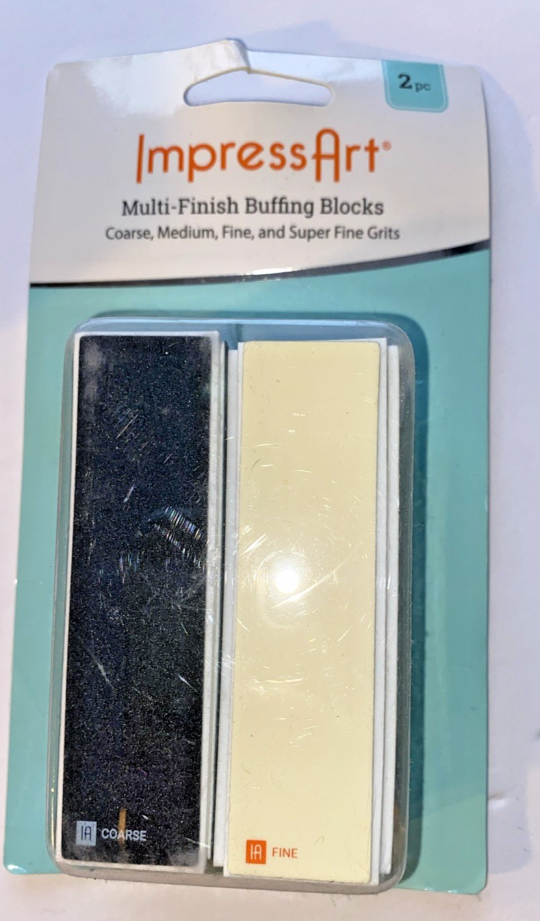 ImpressArt Metal Stamping Lot Marker Guides Storage Case Tape Buffing Blocks Jig